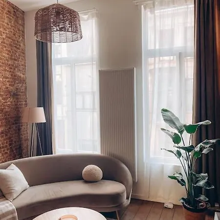 Semesterbostad Cosy House With Garden Near Antwerp-central *