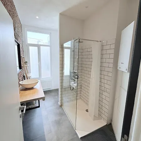 Cosy House With Garden Near Antwerp-central Semesterbostad Antwerpen